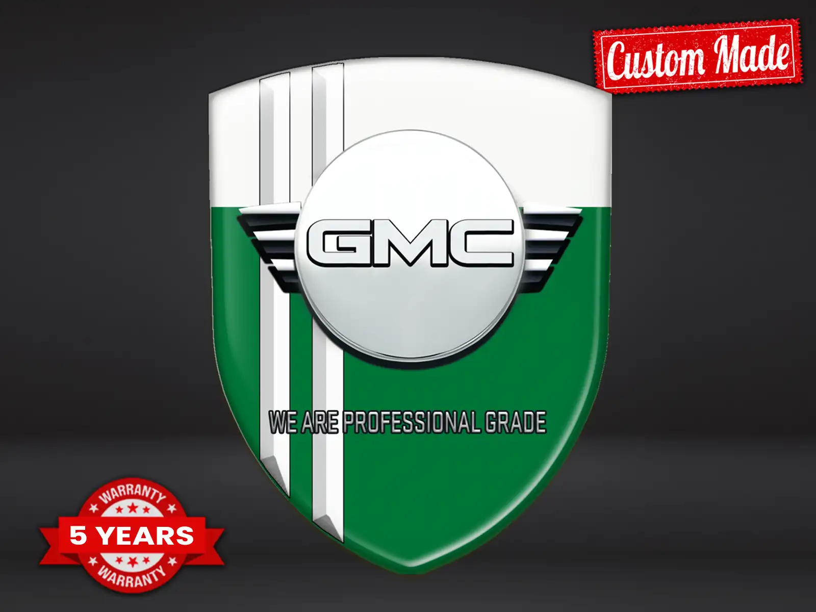 GMC Gedruckte Logosticker Edition Premium Anpassbar